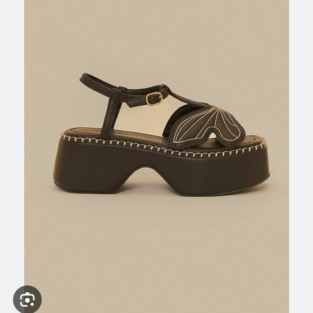 Farm Rio Butterfly Flatform Sandal